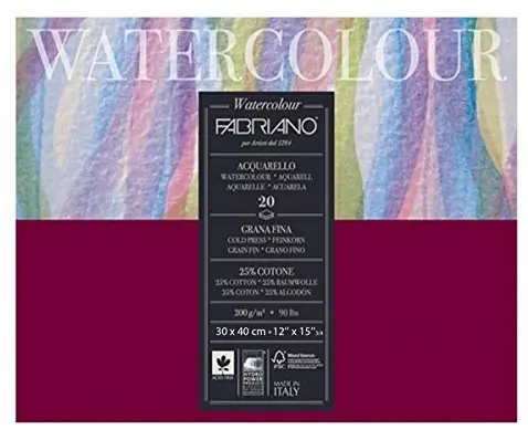 Merkproduct Fabriano Studio watercolour – 200gr 30 x 40