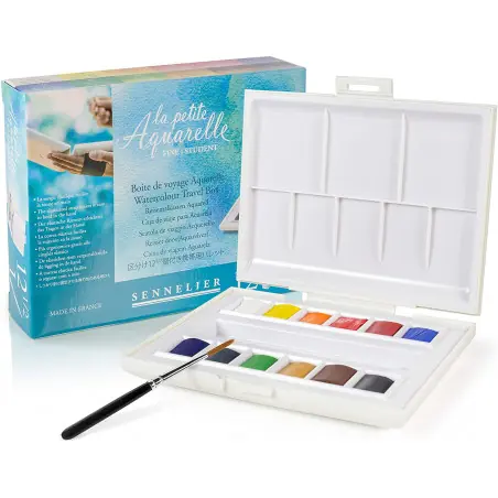 Sennelier Aquarel – Reisset 12 1/2 napjes Aanbieding