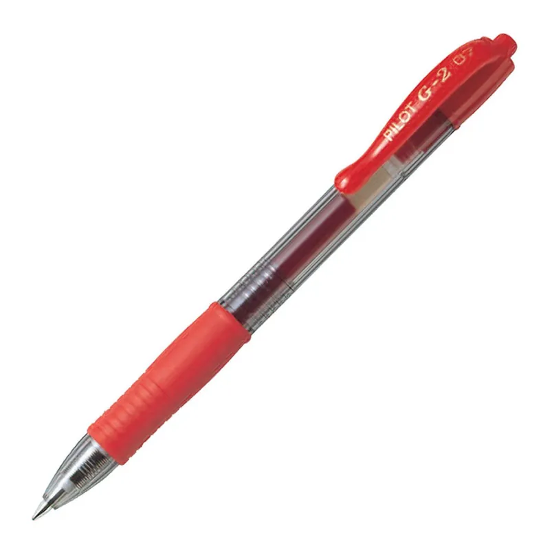 Tijdelijk Beschikbaar Pilot G-2 roller gel ink – rood