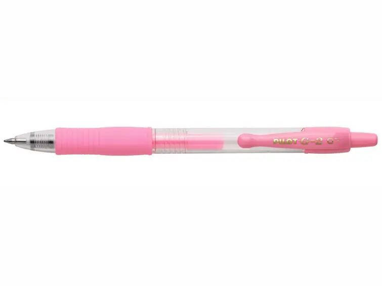 Populair Pilot G-2 roller gel ink – pastel roze