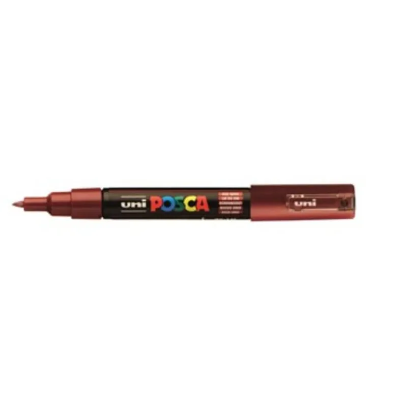 Tijdelijk Beschikbaar Posca acrylmarker – PC-1MC 0.7mm – 60 wijnrood