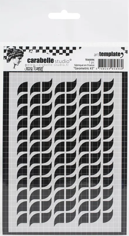 Betrouwbaar Carabelle studio sjabloon A6 – geometric #3