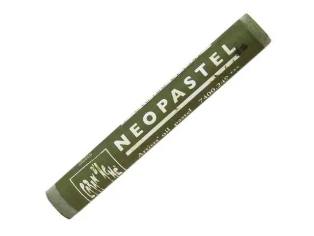 Exclusieve Aanbieding Caran d'ache neopastel – 249 olive