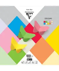 Clairefontaine origami 20×20 – 10 tinten, 100vel Exclusieve Aanbieding