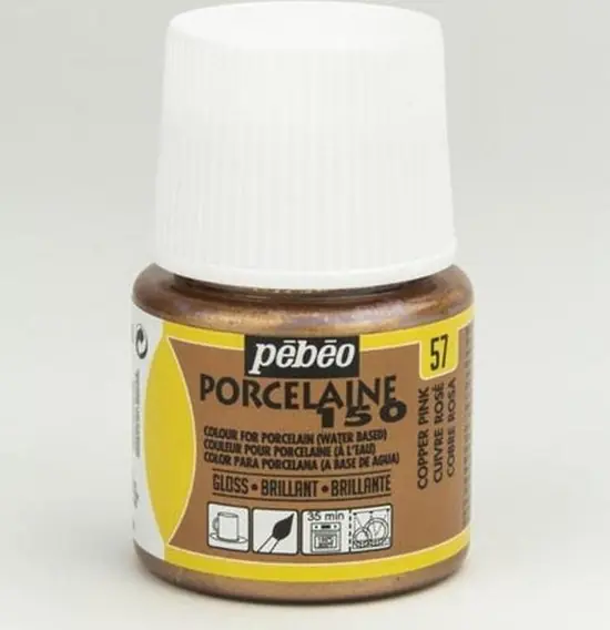 Favoriet Pebeo porcelaine 150 – 57 copper pink