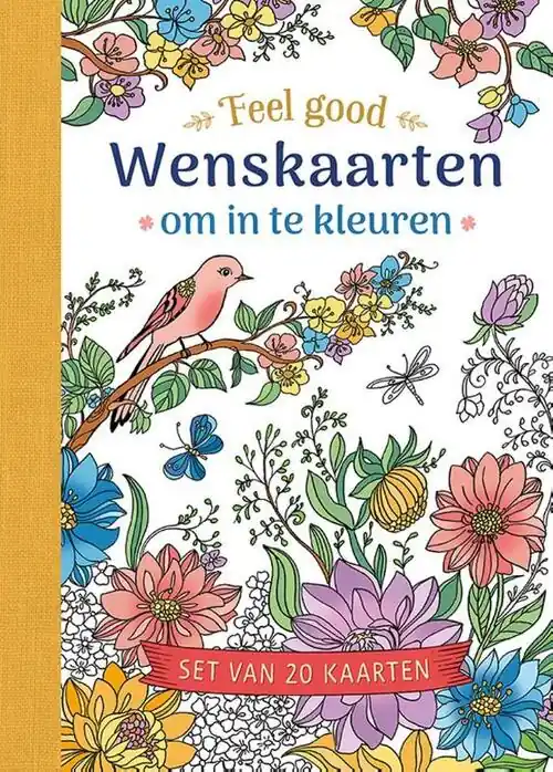 Wenskaarten om in te kleuren Dagaanbieding