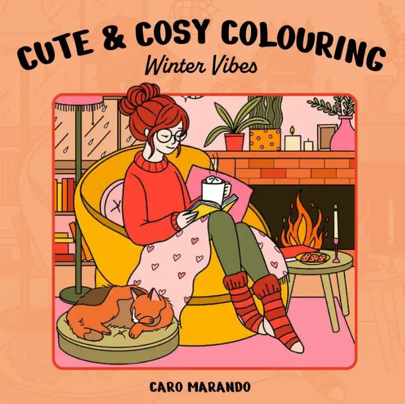 Cute & cosy colouring – winter vibes Nu Kopen