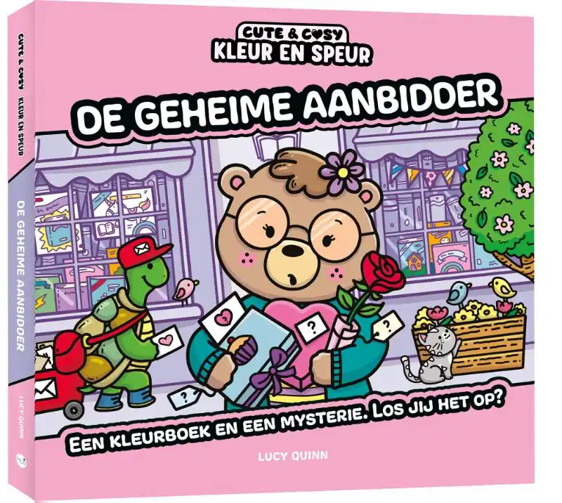 Cute & cosy – kleur en speur: De geheime aanbidder Korting
