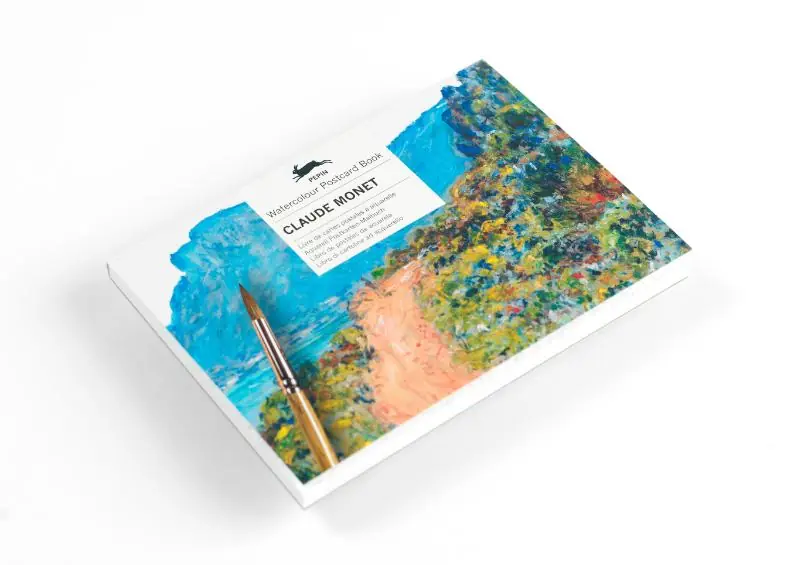 Postcard colouring book – Claude Monet – Pepin Bestseller