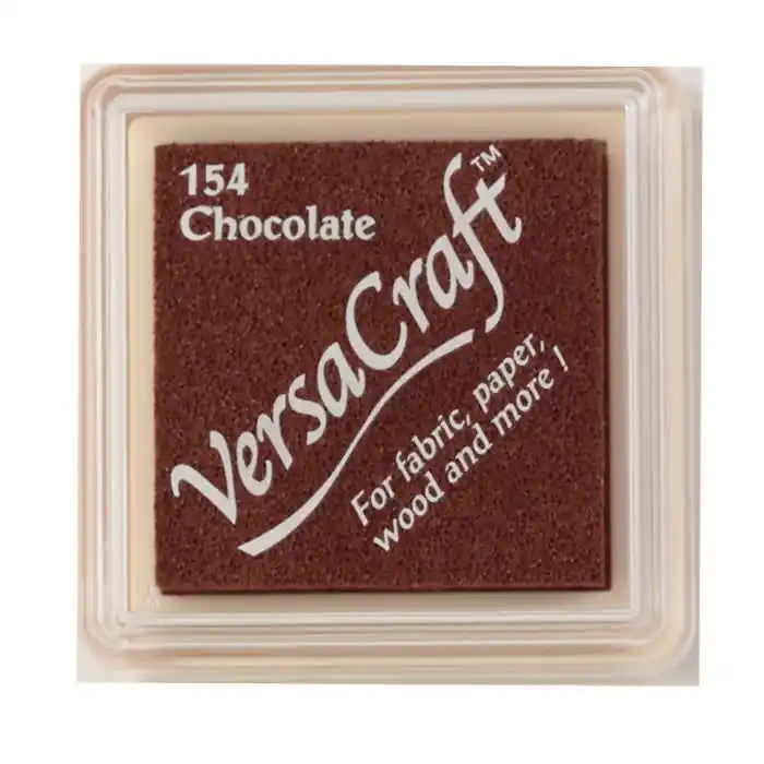 Versacraft inkpad 3×3 154 chocolate Shop Nu