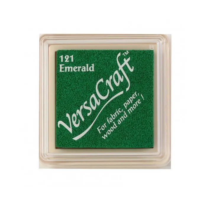 Versacraft inkpad 3×3 121 emeraldgroen Express Levering