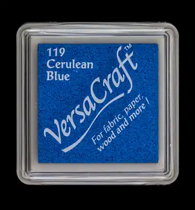 Versacraft inkpad 3×3 119 cerulean blauw Gratis Verzending