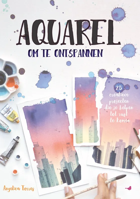 Gratis Retour Aquarel om te ontspannen