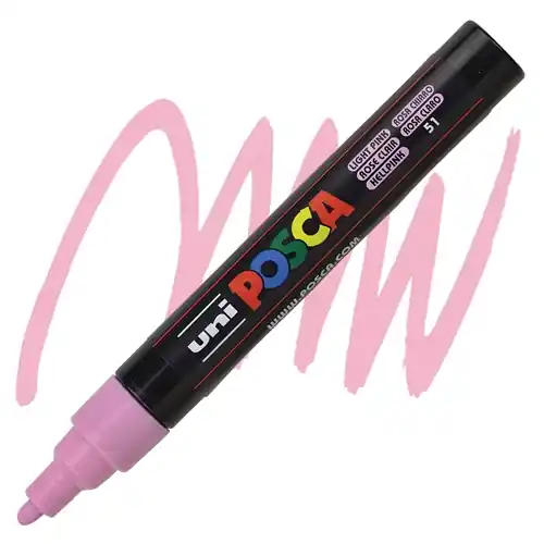 Posca acrylmarker – PC-5M 1.8-2.5mm – 51 lichtroze Rechtstreeks Van De Fabrikant