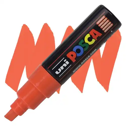 Premium Posca acrylmarker – PC-8K 8mm – 4 oranje