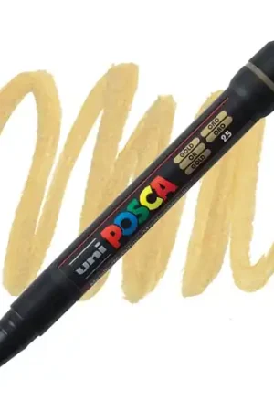 Actieprijs Posca acrylmarker – PCF-350 brush – 25 goud