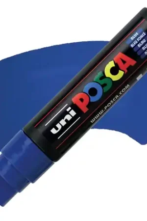 Aanbieding Posca acrylmarker – PC-17K 15mm – 33 donkerblauw