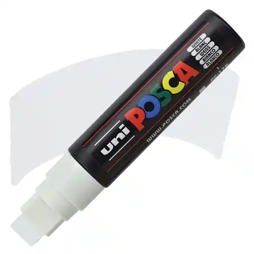 Posca acrylmarker – PC-17K 15mm – 1 wit Bestel Nu