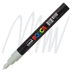 Beperkt Aanbod Posca acrylmarker – PC-3M 0.9-1.3mm – 1 wit