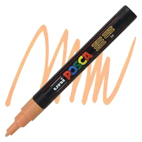 Posca acrylmarker – PC-3M 0.9-1.3mm – 54 zalmroze Favoriet