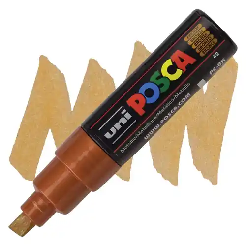 Bestseller Posca acrylmarker – PC-8K 8mm – 42 brons