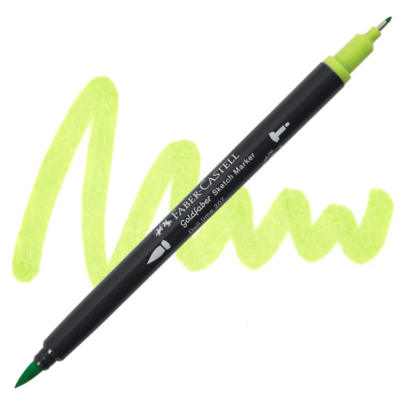 Faber-Castell goldfaber sketch dualmarker – 207 dull lime Aanbieding