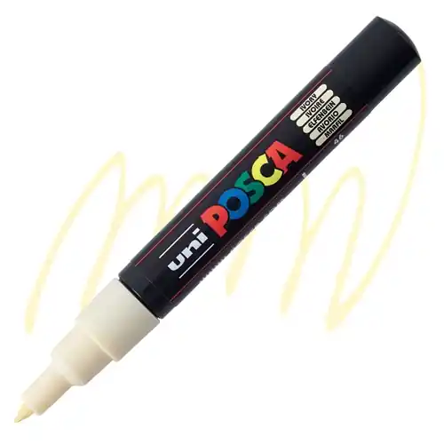 Lage Kosten Posca acrylmarker – PC-1MC 0.7mm – 46 ivoor