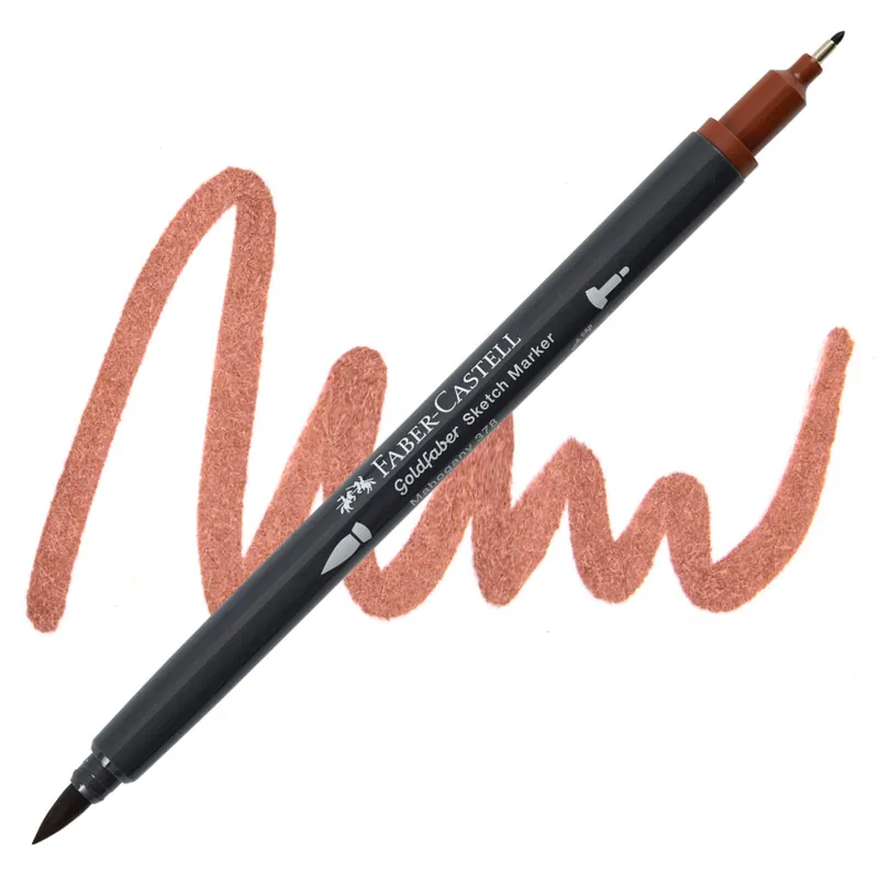 Faber-Castell goldfaber sketch dualmarker – 378 mahogany Merkproduct