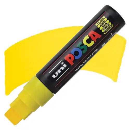Posca acrylmarker – PC-17K 15mm – 2 geel Rechtstreeks Van De Fabrikant