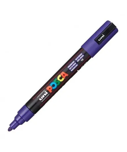 Posca acrylmarker – PC-5M 1.8-2.5mm – 10 pruissisch blauw Speciale Aanbieding