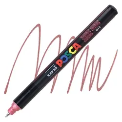 Direct Verzonden Posca acrylmarker – PC-1MR 0.7mm – 15 metallic rood