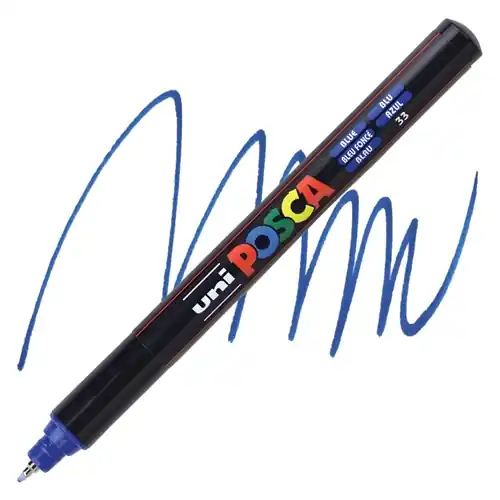 Posca acrylmarker – PC-1MR 0.7mm – 33 donkerblauw Dagaanbieding