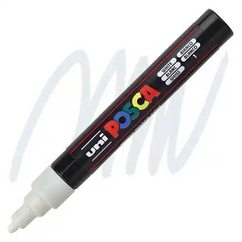 Must-Have Posca acrylmarker – PC-5M 1.8-2.5mm – 1 wit
