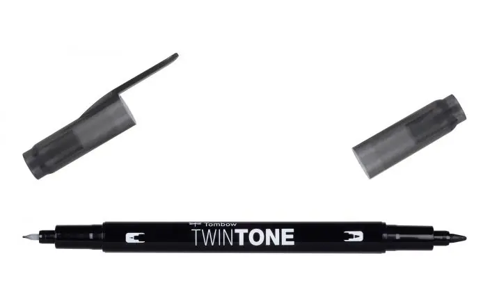 Tombow TwinTone – 33 black Seizoensaanbieding