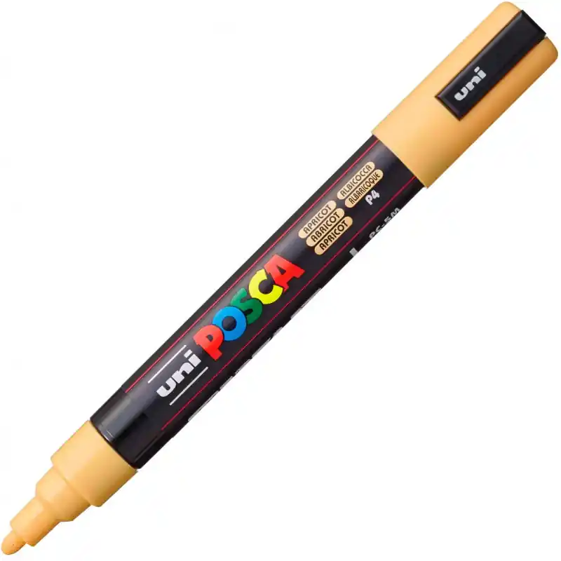 Posca acrylmarker – PC-5M 1.8-2.5mm – 4 abrikoos Superprijs