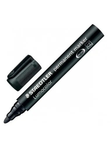Staedtler lumocolor zwart permanent marker Fabrieksprijs