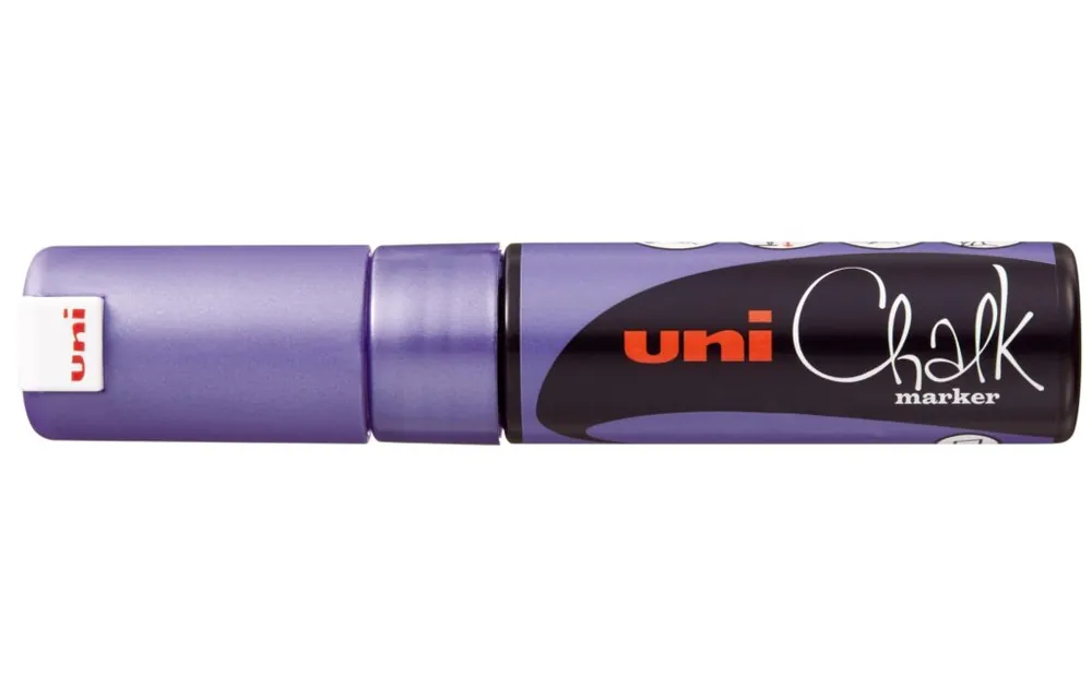 Flitsaanbieding Uni-ball chalk krijtmarker met schuine punt breed