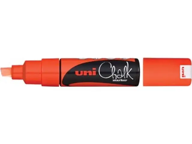 Uni-ball chalk krijtmarker met schuine punt breed Beperkt Aanbod
