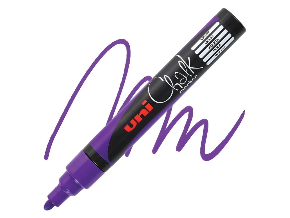Direct Beschikbaar Uni-ball chalk krijtmarker met conische punt medium