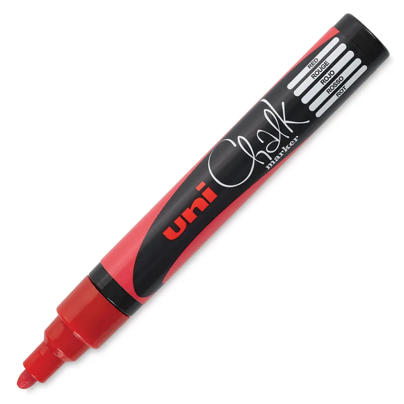 Uni-ball chalk krijtmarker met conische punt medium Betrouwbaar