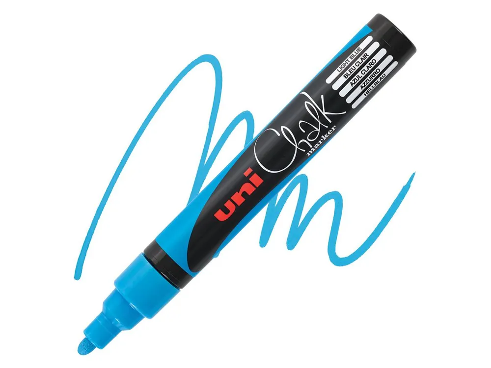Uni-ball chalk krijtmarker met conische punt medium Gratis Retour