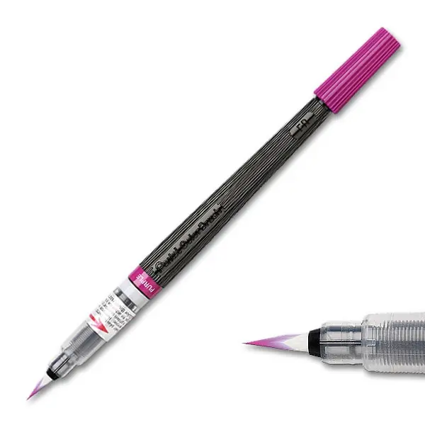 Populair Pentel penseelstift incl. vulling – 150X violet