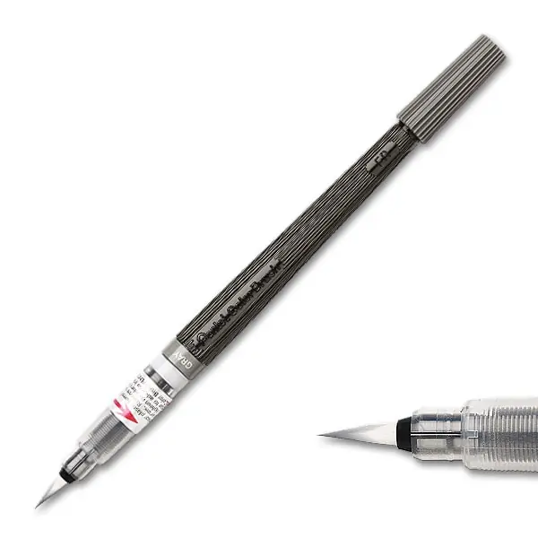 Finale Uitverkoop Pentel penseelstift incl. vulling – 137X grijs