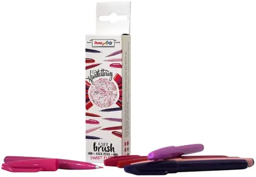 Pentel Brush Sign SES15C – set 6 sweet flora Betrouwbaar