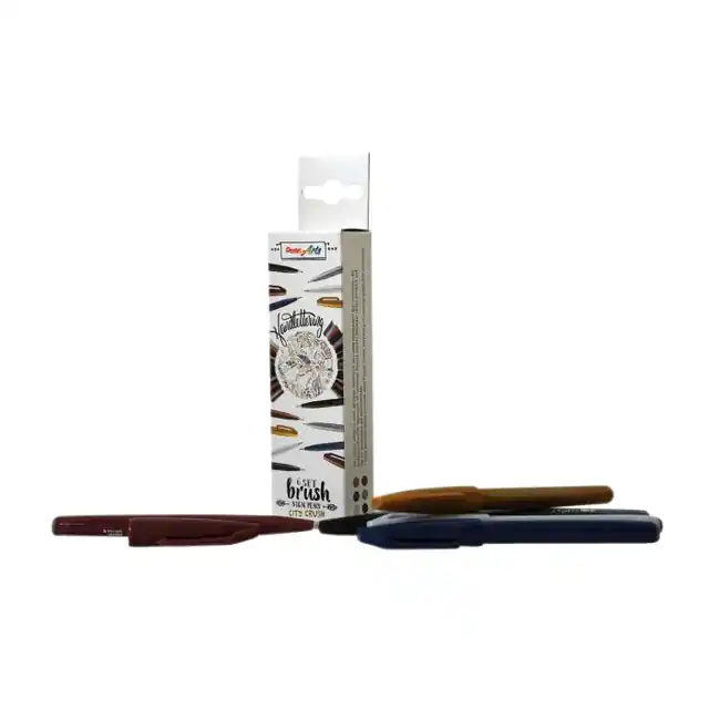 Pentel Brush Sign SES15C 6 Set City Crush Rechtstreeks Van De Fabrikant