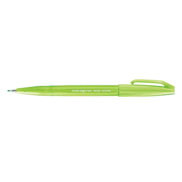 Express Levering Pentel sign brushpen – SES15C light green