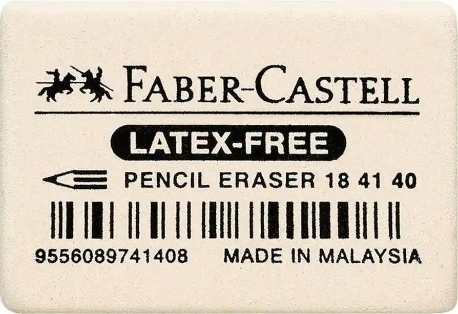 Gecertificeerd Faber-Castell natuurrubber