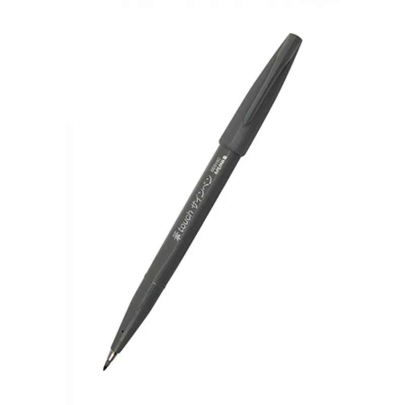 Premium Pentel sign brushpen – SES15C grijs