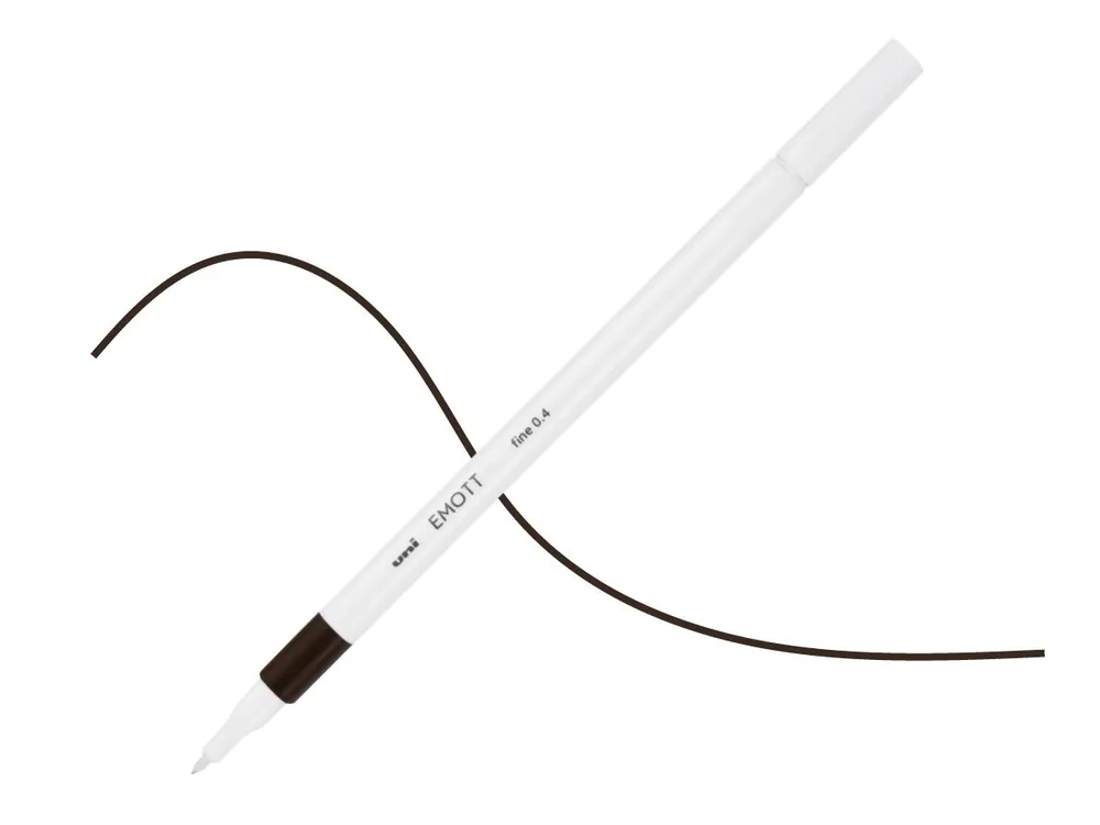 Meest Verkocht UNI Emott fineliner 0.4 – 22 donker bruin