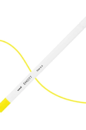 Aanbieding UNI Emott fineliner 0.4 – 28 citroengeel
